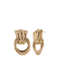 The Oyster Earrings - Gold
