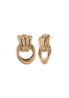The Oyster Earrings - Gold