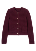 Cardigan Gaspard - Bordeaux
