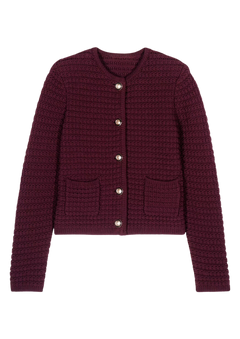 Cardigan Gaspard - Bordeaux