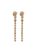 The Long Shell Earrings - Gold