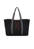 Paper Straw Pheobe Bag - Black