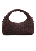 Mini Dandy Braided Suede - Chocolate