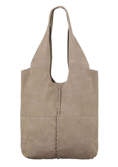 Suede Demi Bag - Moral Gray