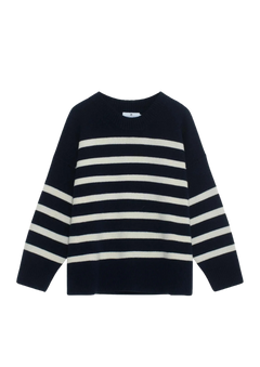 Kayne Stripe - Dk Navy/Offwhite