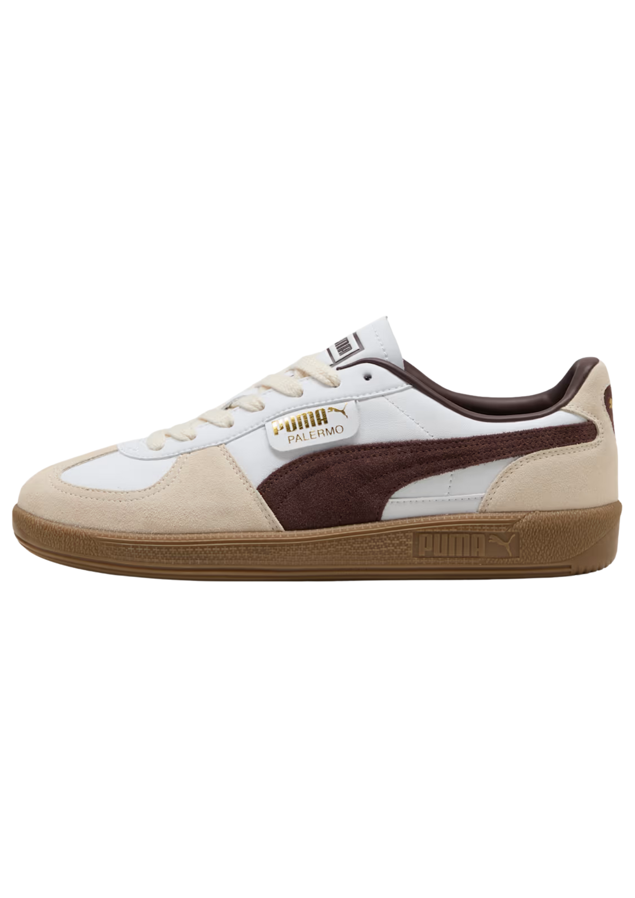 Palermo Lth - Puma White-Chocolate Brown-Gum