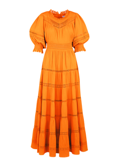 Paola Dress - Nectarine