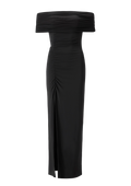 Off-Shoulder Dress - Black