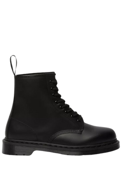 1460 Mono Milled Nubuck Leather Lace Up Boots - Black