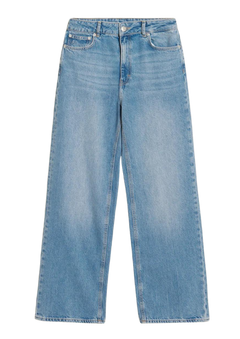 W Wide Jeans - Lt. Blue