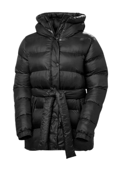 W Grace Puffy Parka - Black