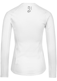 Rib Tech Long Sleeve - White