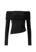 Off-Shoulder Top - Black