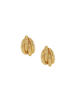 Knot Earrings - Gold