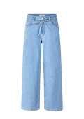 Isolde Solid Pants - Light Blue Wash