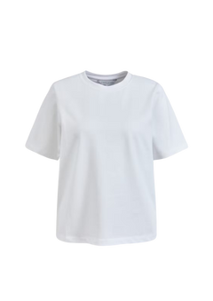 Elo Shoulder Pad Tee - White