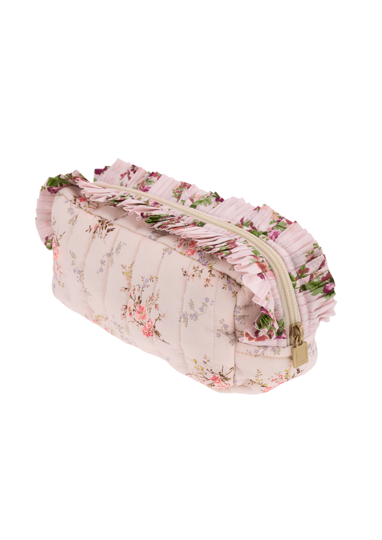 Pouch Xs Square Ruffles Mw Liberty - Garden Blooms