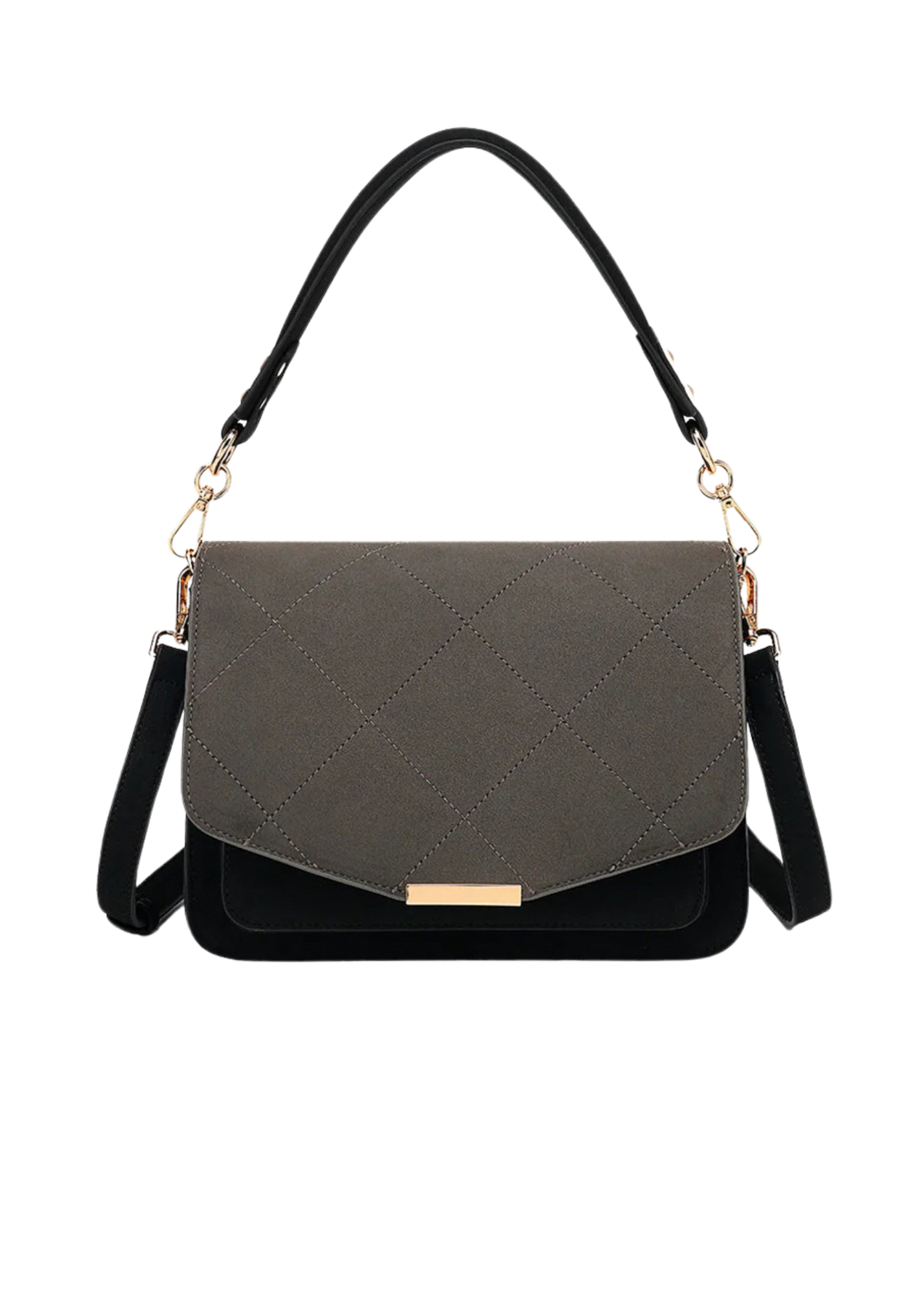 Blanca Bag Medium - Dark Grey/Black