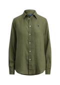 Classic Fit Linen Shirt - Supply Olive
