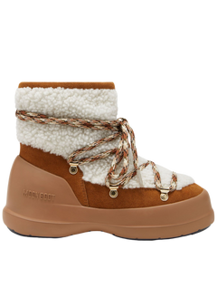Luna Shearling - Whisky/Off White