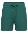 Strut Microfiber Shorts - Dark Seagreen