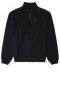 Organic Panelled Sweatshirt - Black