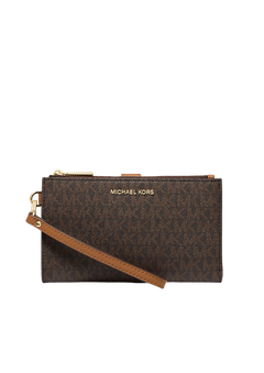 Dblzp Wristlet - Brown