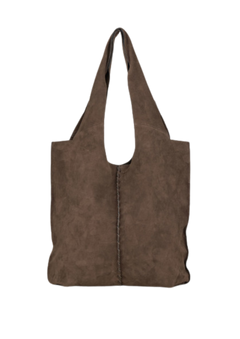 Suede Danita Bag - Hot Fudge Brown