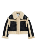 Mary Jacket - Black/Natural White