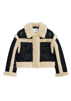 Mary Jacket - Black/Natural White
