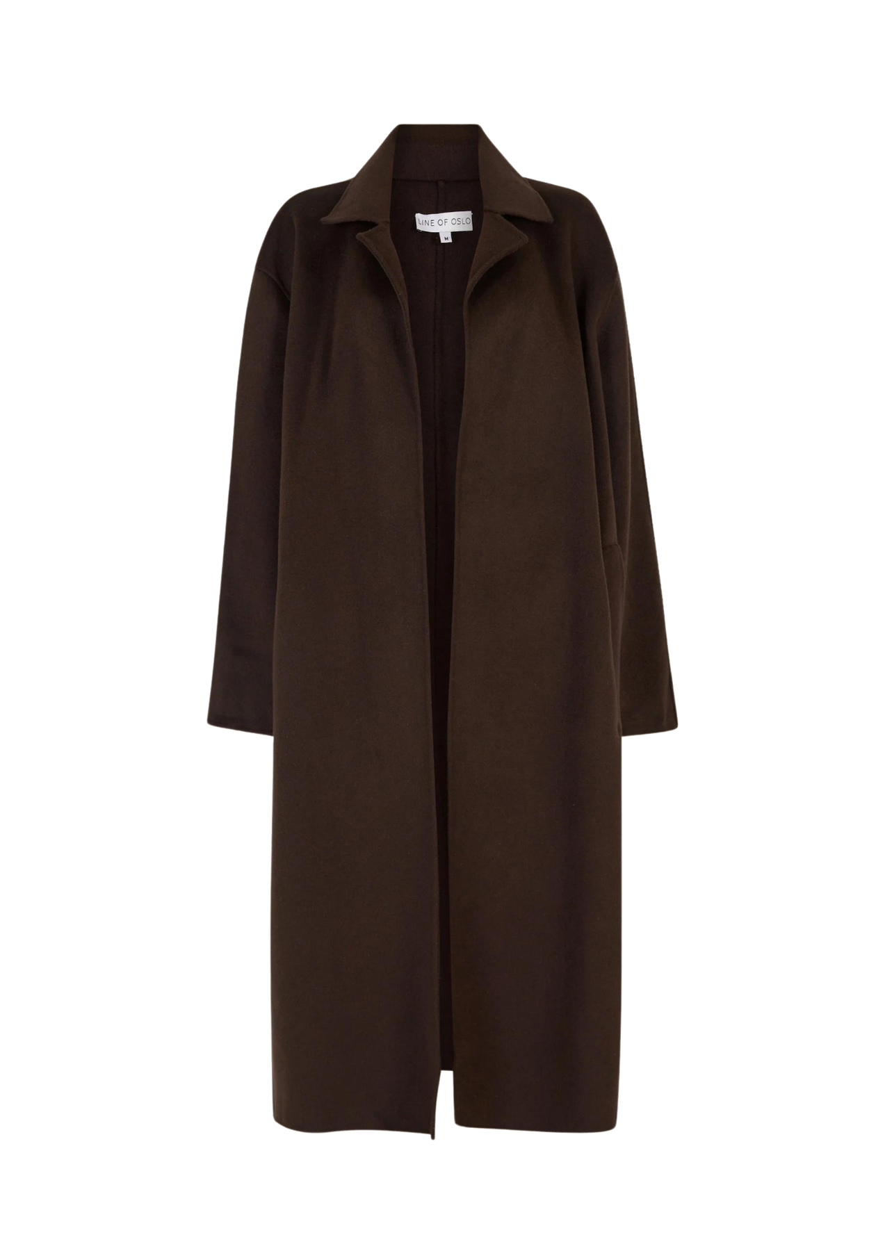 Line of Oslo Jakker Cooper Long Jacket Brown Villoid