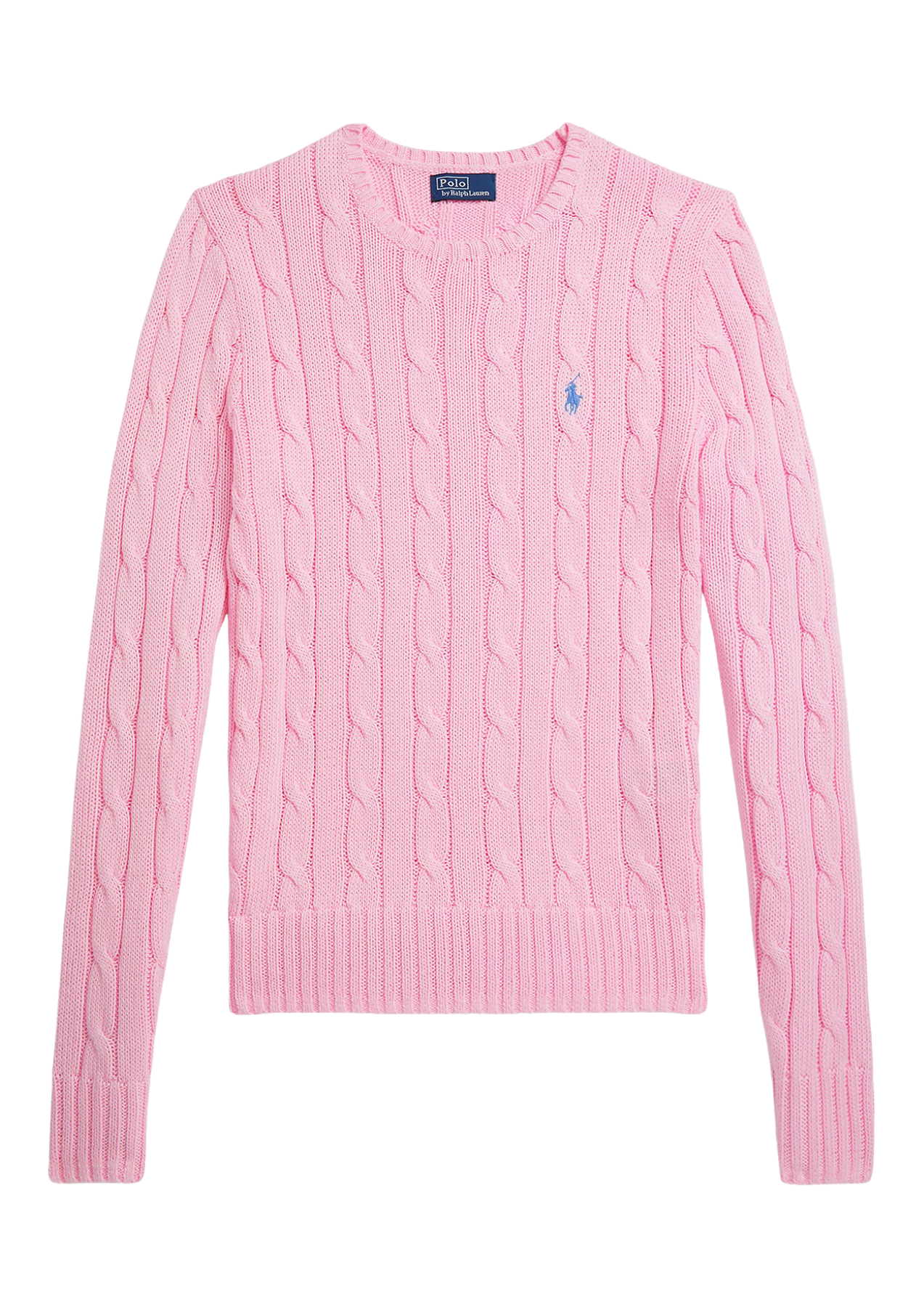 Julianna Long Sleeve Cotton Pullover - Carmel Pink