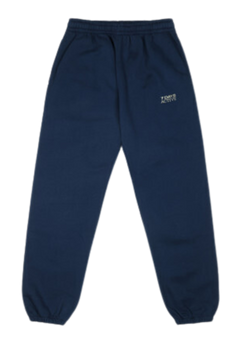 Organic Fitted Sweat Pants - Pageant Blue