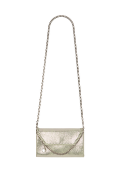 Falabella Wallet Crossbody Bag - Light Lime Green