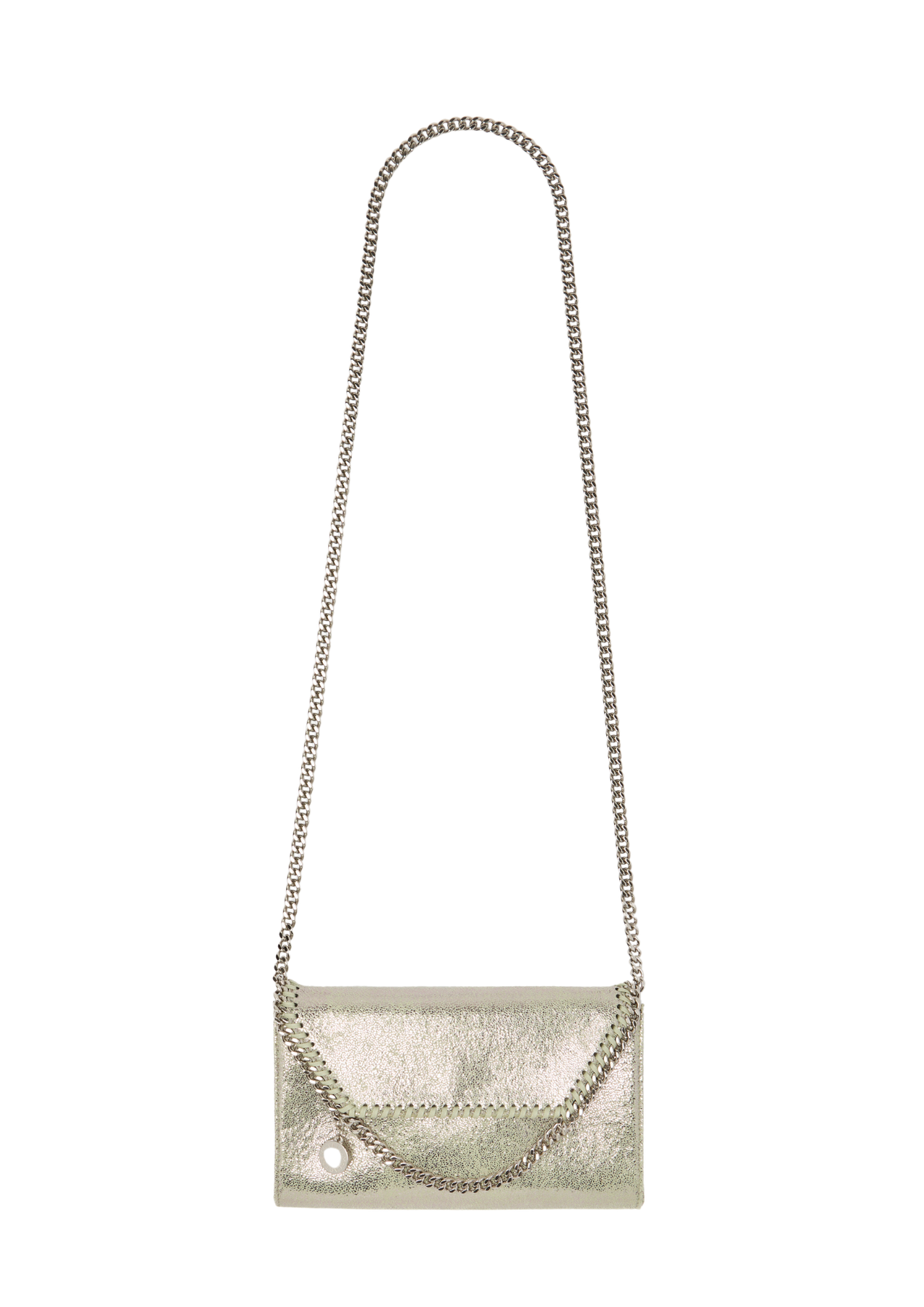 Falabella Wallet Crossbody Bag - Light Lime Green