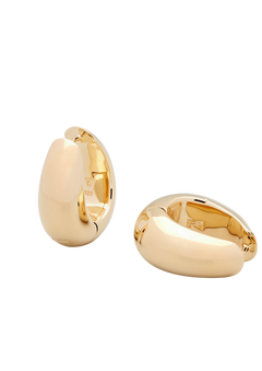 Ice Hoops Medium - Gold