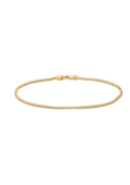 Snake Bracelet Slim (7 Inches) - Gold