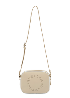 Logo Camera Crossbody Bag - Oat