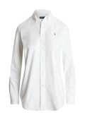 The Iconic Stretch Slim Fit Oxford Shirt - Bsr White