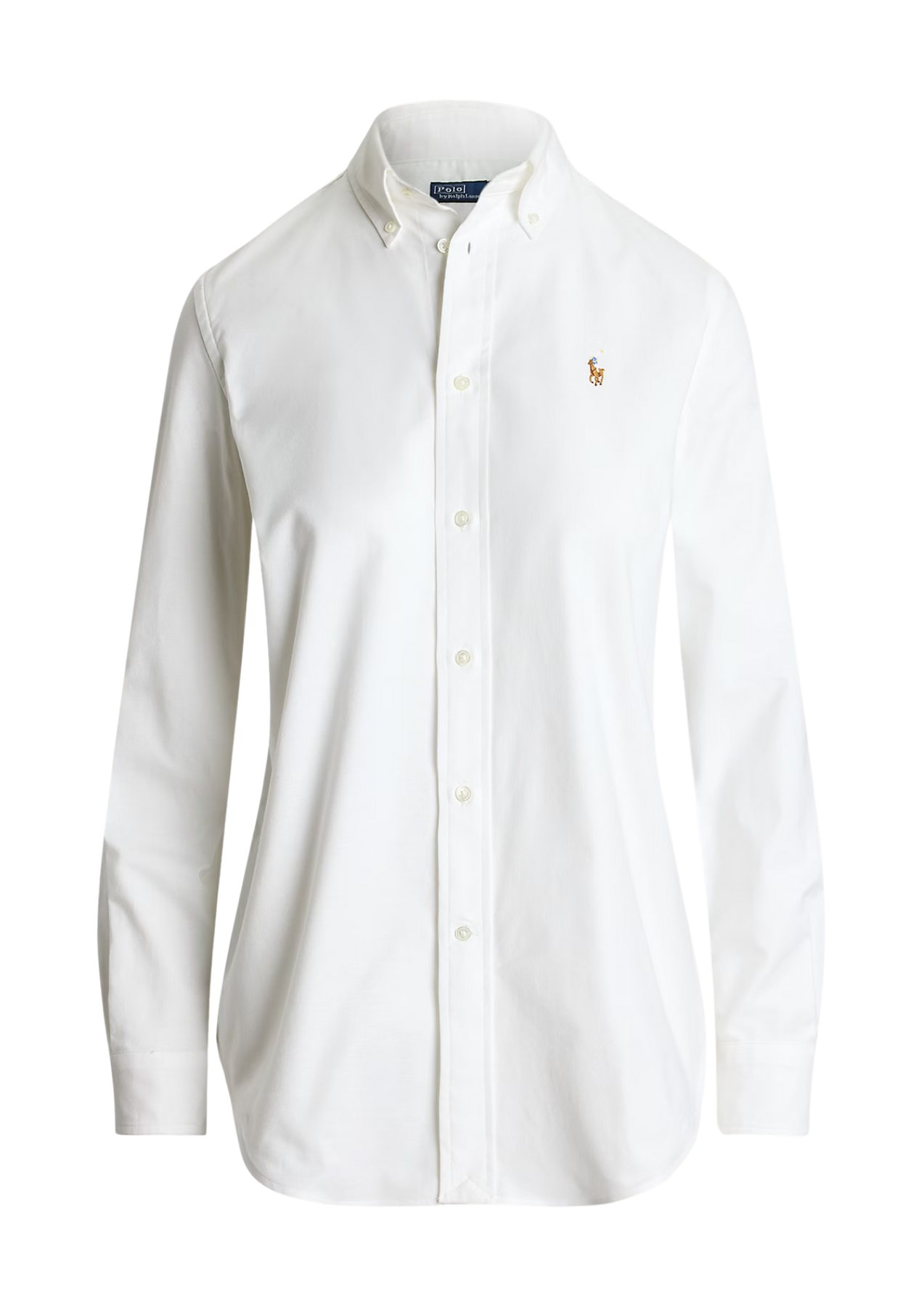 The Iconic Stretch Slim Fit Oxford Shirt - Bsr White
