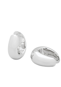Ice Hoops Medium - Silver