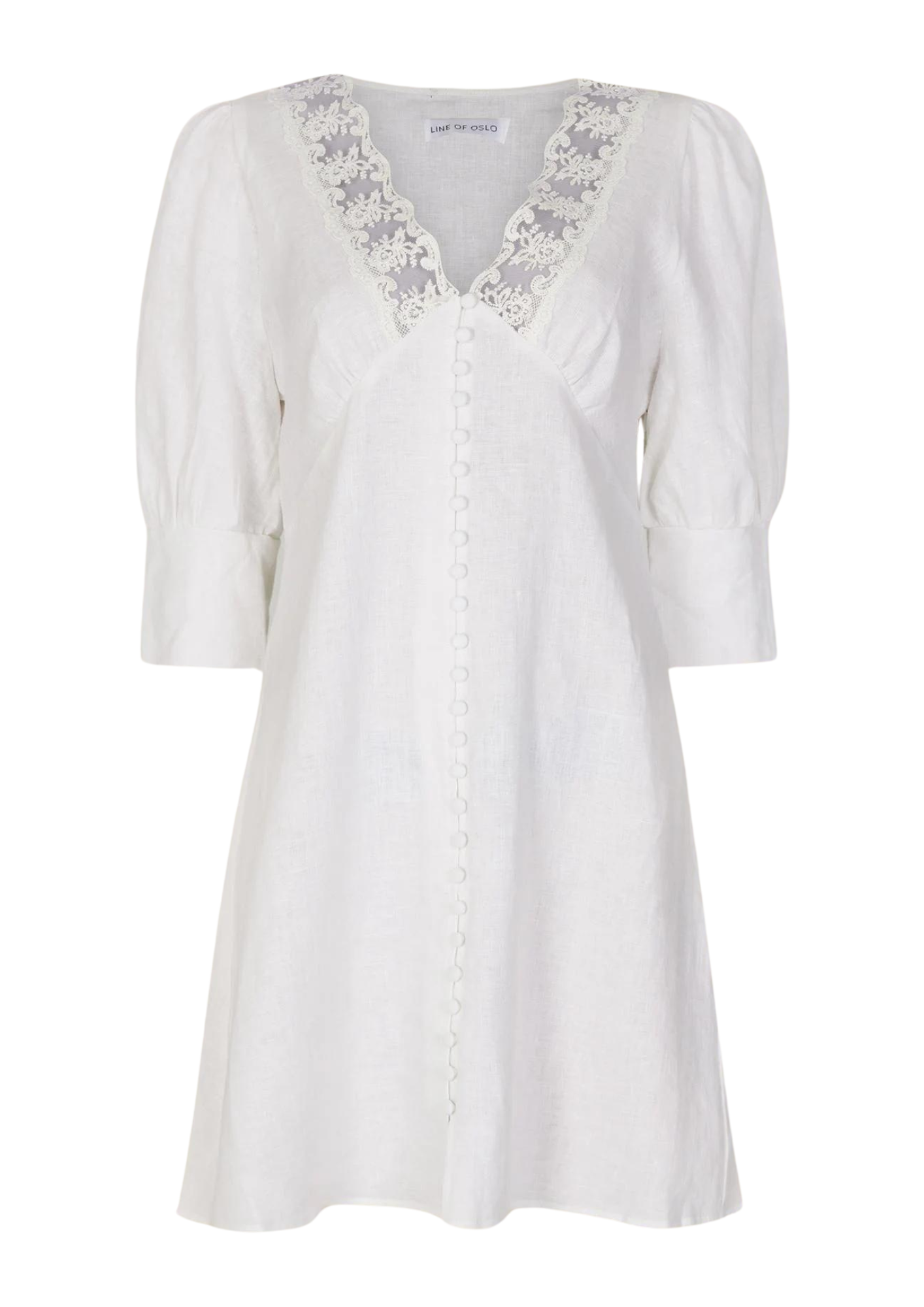 Kit Short Linen - White
