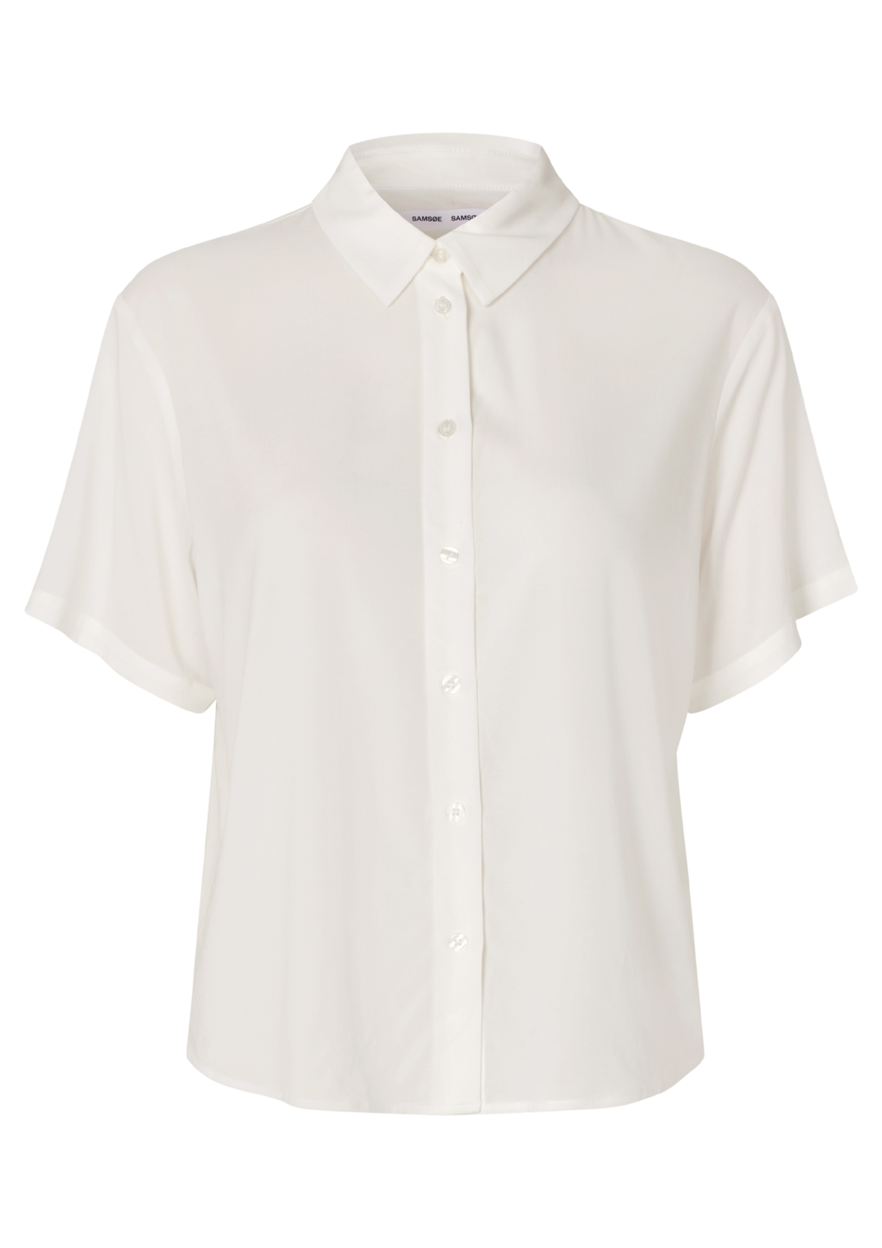 Saminna Ss Shirt - Clear Cream