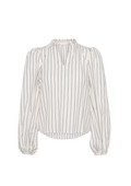 Infinity Blouse - Cream Stripe
