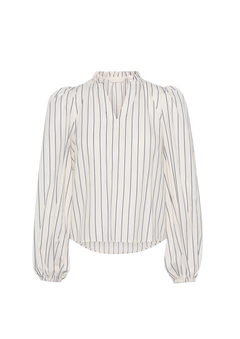 Infinity Blouse - Cream Stripe