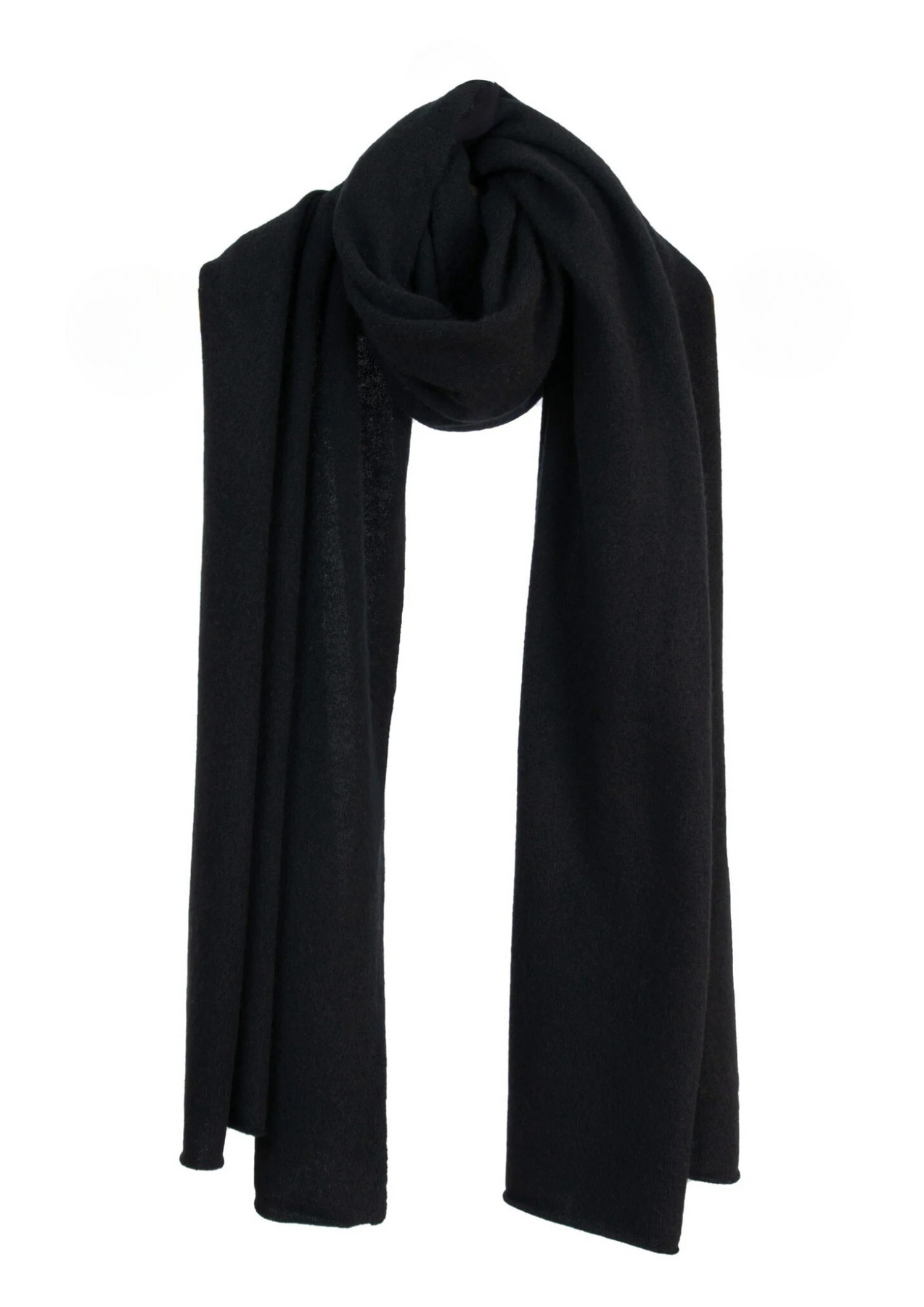 Cashmere Scarf "Signature" - Black