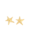 Orla - Starfish Stud Earrings Stainless Steel - Gold