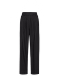Ava Trouser Linen - Black