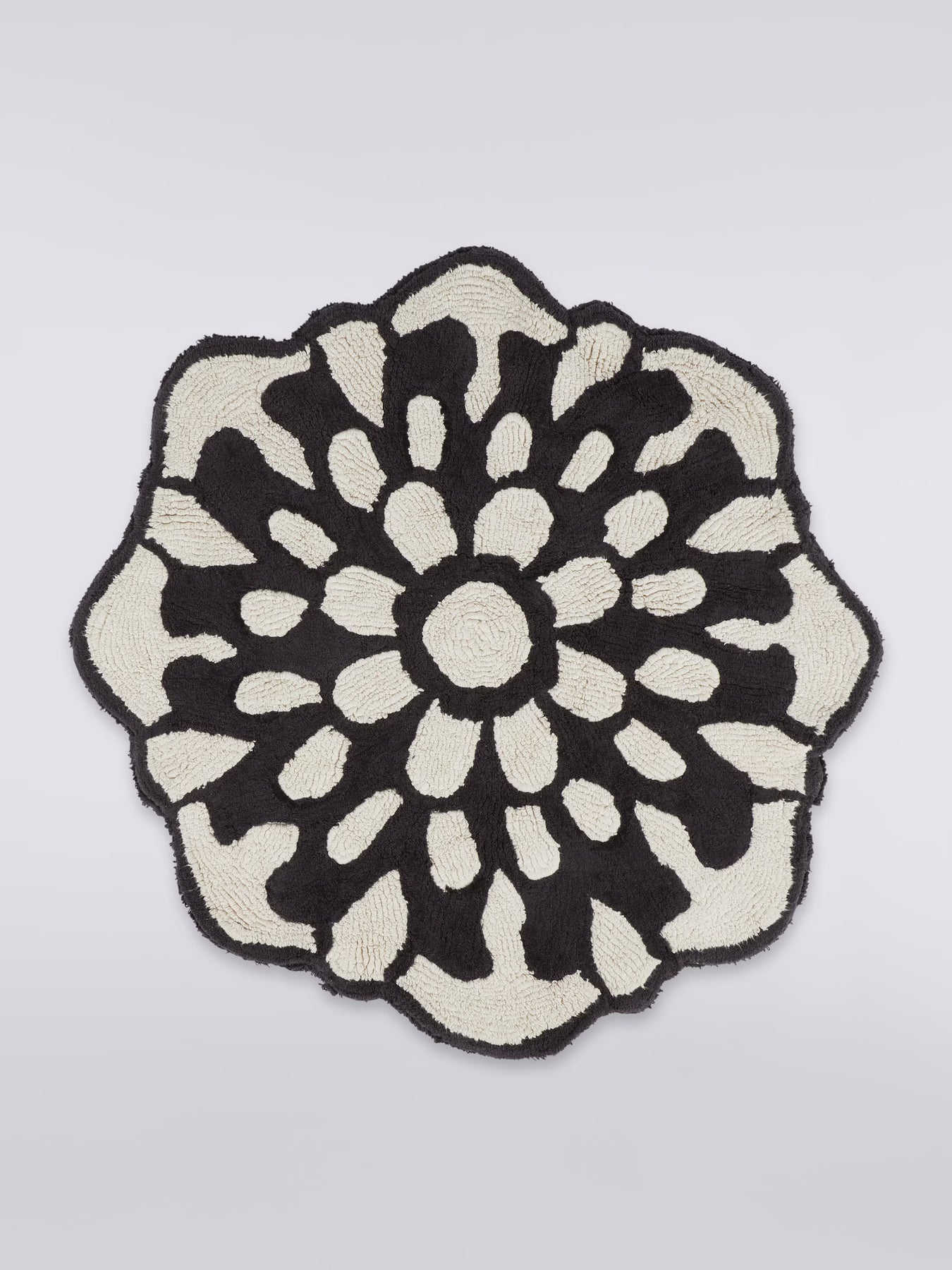 Otil Bath Mat - Black/White