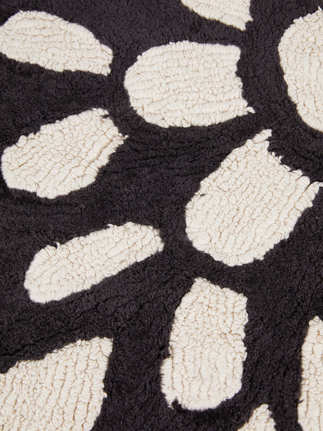 Otil Bath Mat - Black/White
